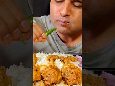 spicy chicken leg piece eating #chickenlegpiece #chickencurry #eatingshow #eatingchallenge