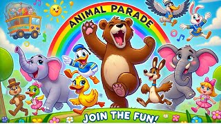 "Animal Parade | Nursery rhymes | Tiny Tunes #rhymes #preschoolsongs
