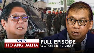 UNTV: Ito Ang Balita | October 01, 2025