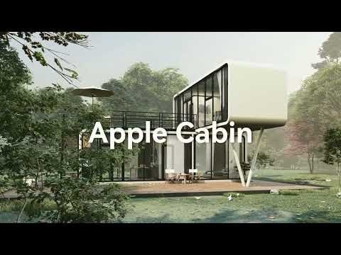 🌿【Apple Cabin Debut｜A Home in Nature】🍎#BlocNEST#prefabhouse #containerhome #tinyhouse