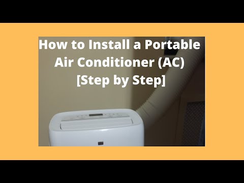 How to install a Portable Air Conditioner (AC) [Step by Step]