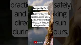 Gazing at the sun benefits #shorts #sunexposure #sungazing #sunshine