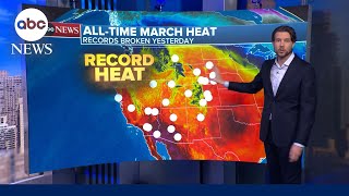 Dangerous, unprecedented heat wave hits the West