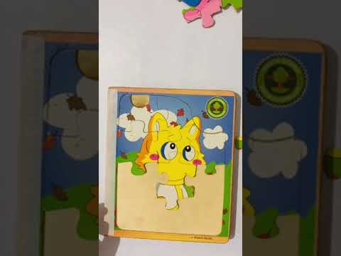 Toys for kids||Mini jigsaw puzzle|| puzzle with fox||video for children
