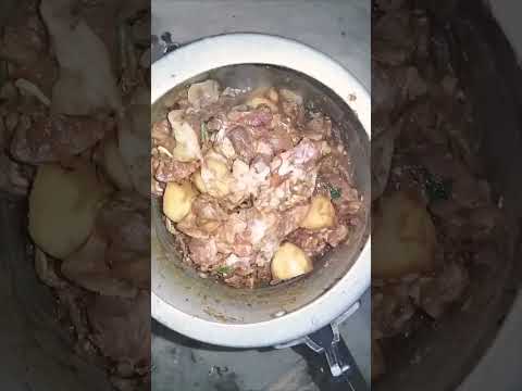desi Mutton Biryani recipe in chuli...#trendingreels #food #cooking #recipe #muttonrecipe#biryani