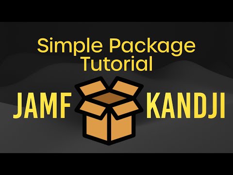 Simple Package Using Kandji & comparison with JAMF