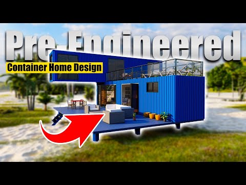 Pre-Engineered Shipping Container Home Plans – C1