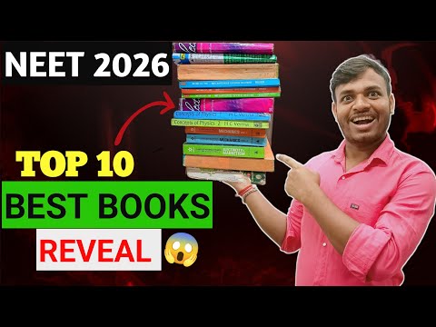 Best Books For NEET 2026 to Score 680+ Marks😍 || Used by Toppers😱 || #neetbook #bestbooks #neet2026