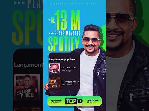 Obrigado galera somos mais de 13 Milhões de plays no Spotify🙏🏽🎙️💥👏🏻
