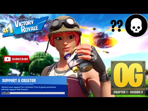 Fortnite OG | High Kill Win Gameplay | Controller Player | Creator Code: Cloakified (1080p Open)