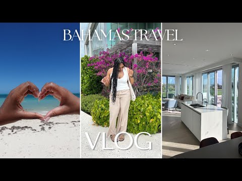 BAHAMAS TRAVEL VLOG ☀︎ | goldwynn resort, exploring nassau, waterpark fun, etc