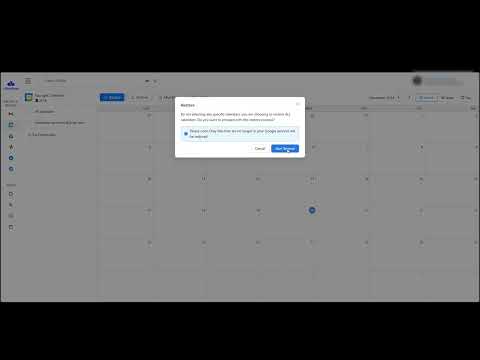 How to restore google calendar with ElBackup