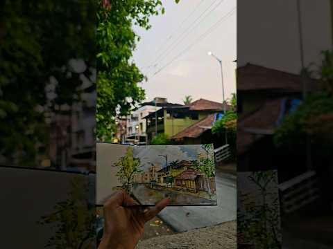 Capturing the Beauty of Kokan! #watercolor #live
