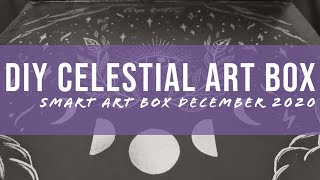 Creating a CELESTIAL ART BOX | Smart Art Box | December 2020