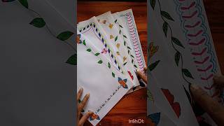 simple page border design for project works #assignment #projectworkdesign #pageborder