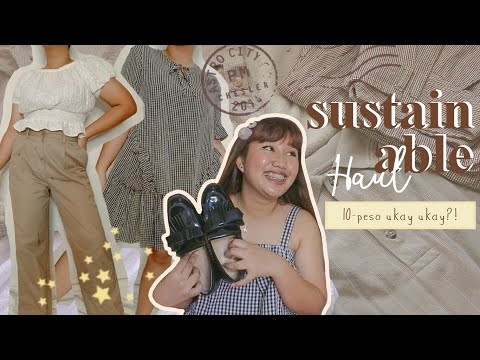10-Peso Ukay Ukay?! (Let's Help The Environment) | Ayessa Munich