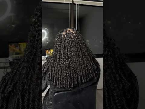 Boho Bob locs 🦋Would you rock this style? 🤔 Let me know below!🤗 #boholocs #locstyles