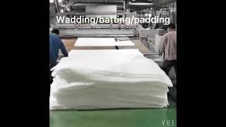Wadding/Batting/Padding for sliced ​​quilt