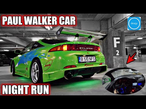 ECLIPSE 2G | Paul Walker FAST & FURIOUS | NIGHT POV