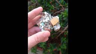 Pyrite Crystal Cluster, A Grade High Quality Peruvian Pyrite, Crystal Gift, Meditation Gift