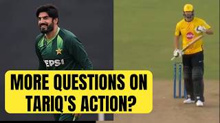 Usman Tariq involved in another CHUCKING controversy - Tim David complains to umpire |Sports Today