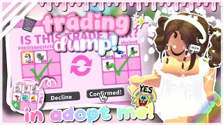 🩷🥞HUGE ADOPT ME TRADING DUMP!! (I got huge overpays!😋🙏🏼)