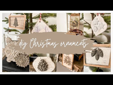 Create Your Own Cozy Christmas | DIY Christmas Ornaments