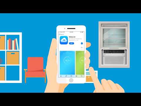 Midea SmartCool Air Conditioner  iOS Set Up for the Midea AIr App