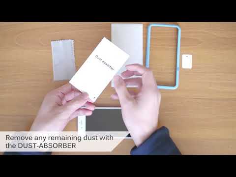 SPARIN A20 How to Use Installation Tool to Install iPhone Screen Protector