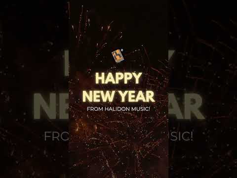 Happy New Year from the Halidon Music Team!