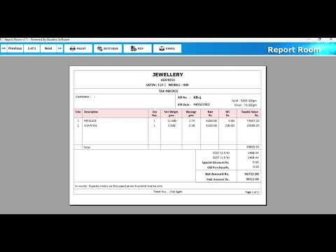 Jewellery Billing Software | Detailed Demo | Tamil | Smart POS | GST | Simple & Easy