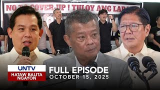 UNTV: Hataw Balita Ngayon | October 15, 2025