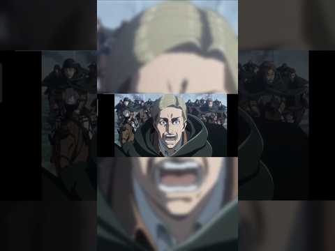 Erwin speech ☠️👺 #anime #edit #aot #levi #erwinsmith