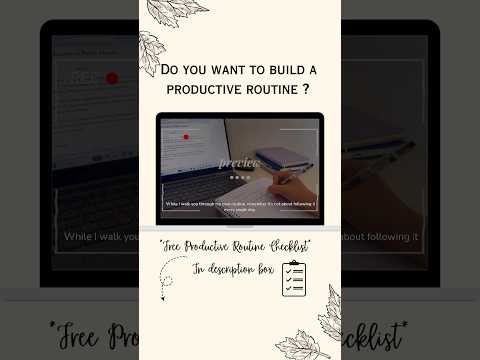 Productive Morning & Evening Routine #productivehabits #routinevlog #morningroutine #eveningroutine