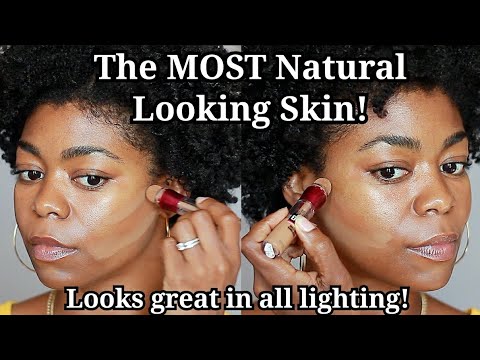 The MOST Natural Looking Skin Using Only Concealer! - Maybelline Age Rewind Eraser - NaturalMe4C