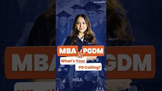 MBA vs PGDM | Difference & Similarities | Which is better in 2025 #mba #pgdm #mbacolleges #viral