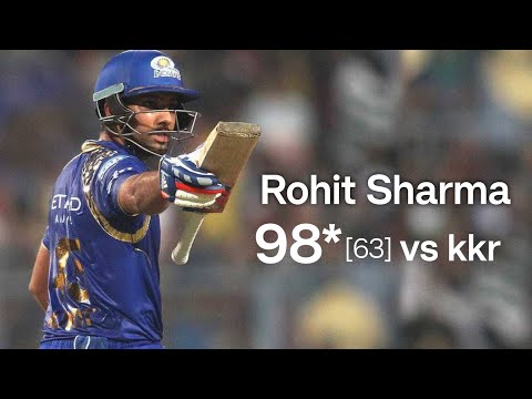 Rohit Sharma 98* (63) vs kkr 2015 highlights | IPL match kkr vs mi | #Rohitsharma #ipl #icc #bcci