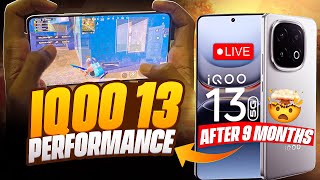 IQOO 13 120 FPS PERFORMANCE TEST AFTER 9 MONTH 🔥#120FPS #iQOO13