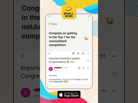 It’s WIN WEDNESDAY #winwednesday #wins #smallwins #appdeveloper #buildinpublic #contest #finalists