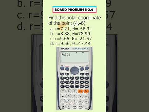 Board Problem No.4 | Polar and Rectangular Coordinate