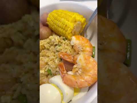 SEAFOOD BOIL RICE #easyrecipe #easymeals #foodie