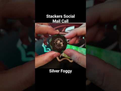 #stackerssocial #mailcall #pokerchips from @SilverFoggy #unboxing #silverstacker