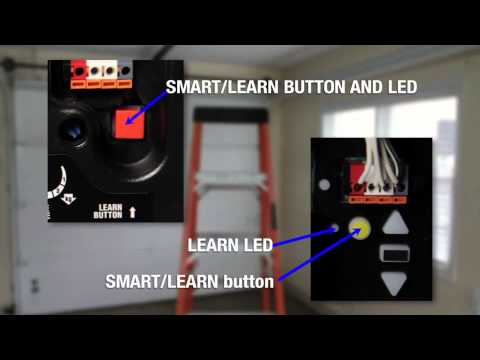 Setup Chamberlain Garage Door Opener Remote