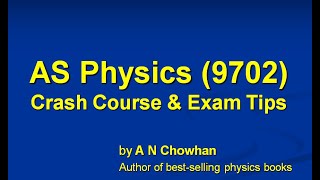 AS Level Physics Paper 2 Crash Course & Exam Tips (Lesson 1)