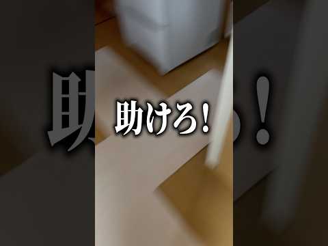 下の階からすごい音がして「助けろ！」って聞こえた….