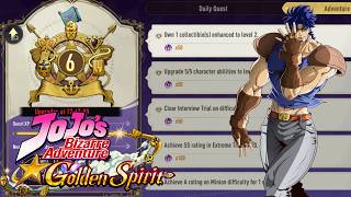 New Player Guide! (Chracter Building, Account Leveling) | JoJo's Bizarre Adventure: Golden Spirit