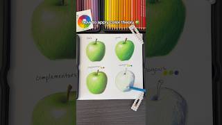 60s how to color theory tutorial 🍏 #colortheory #arttutorial #drawing #art