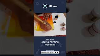 Acrylic Painting l BitClass #QuickBits 🚀 Join for FREE https://www.bitclass.live