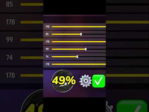 Free fire new update tricks sensitivity settings 📲⚙️ #shorts #freefire #sensitivity