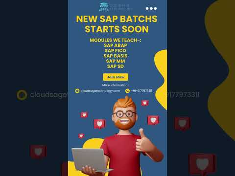 💡 SAP Training That Transforms Careers – Join CloudSage!